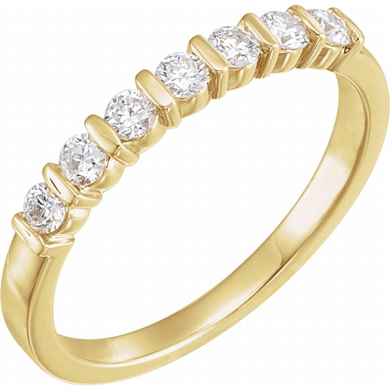 Seven-Stone Anniversary Band