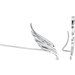 14K White Wing Right Ear Climber