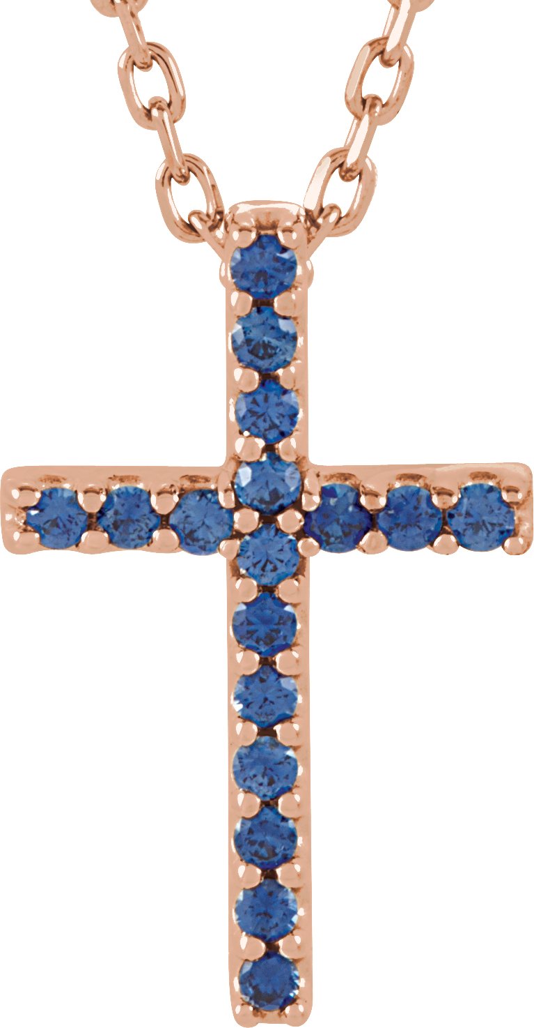 Petite Cross Necklace or Pendant