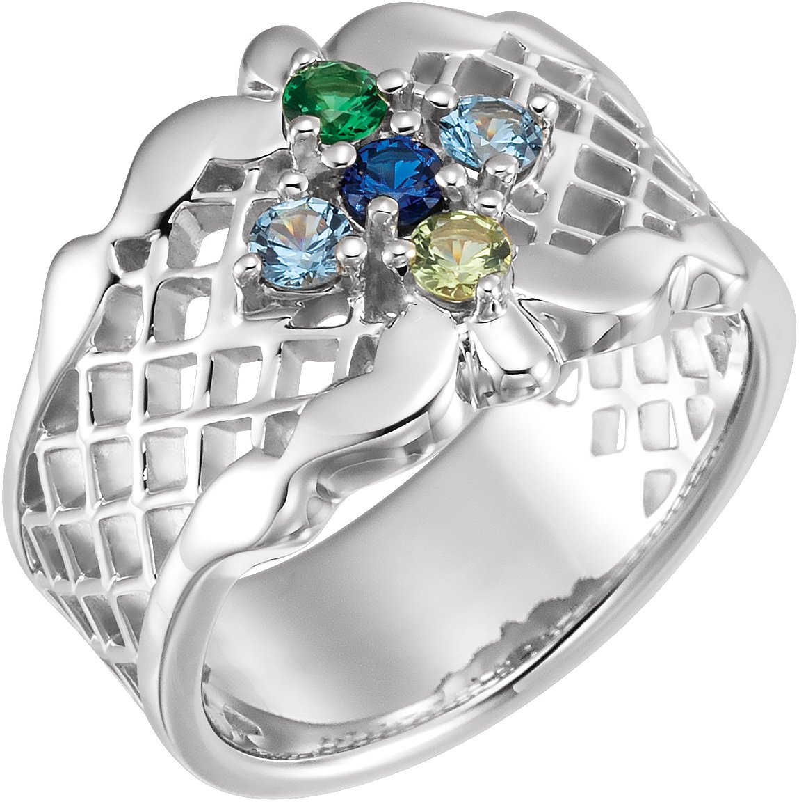 Birthstone Mothers Rings