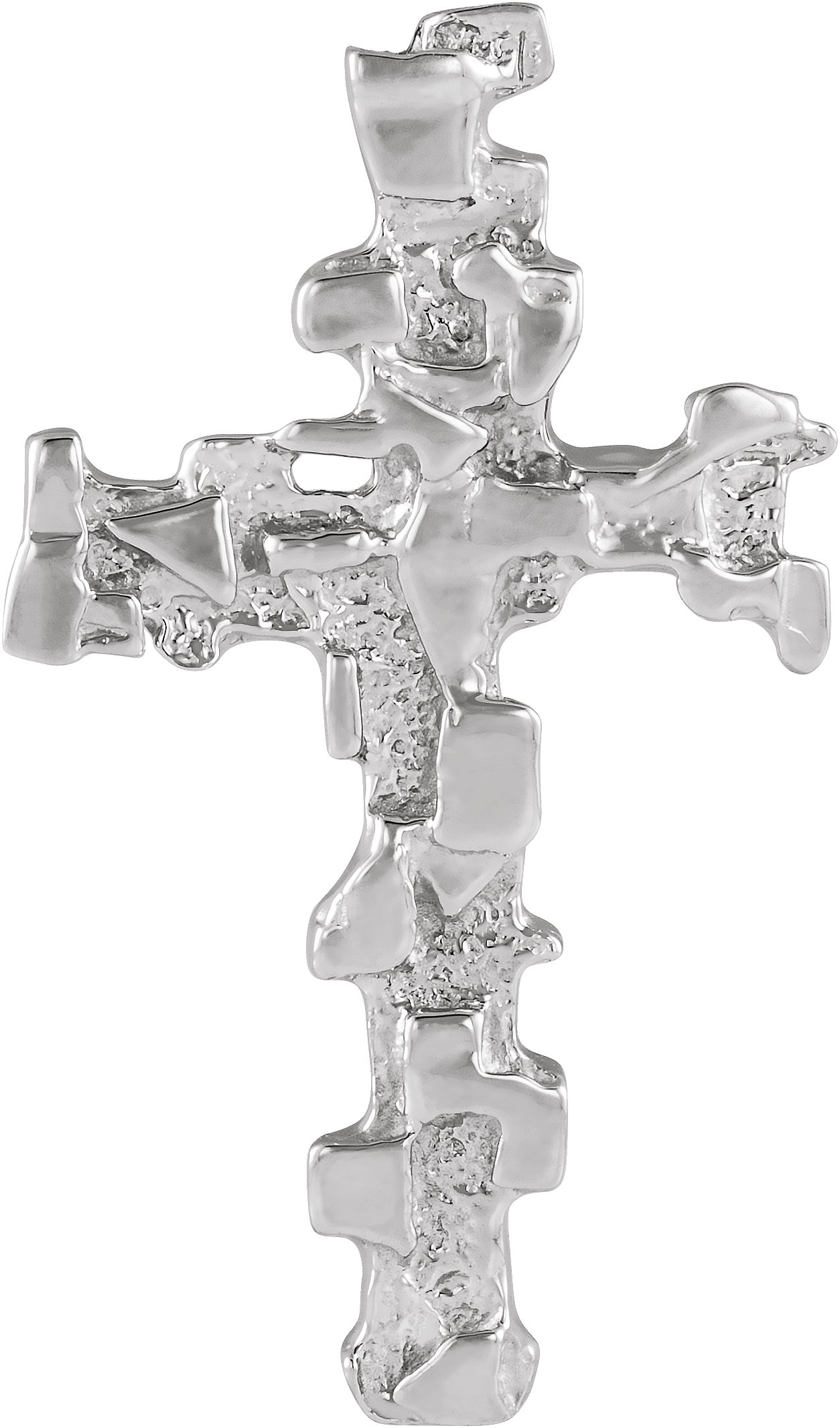 Nugget Cross Pendant
