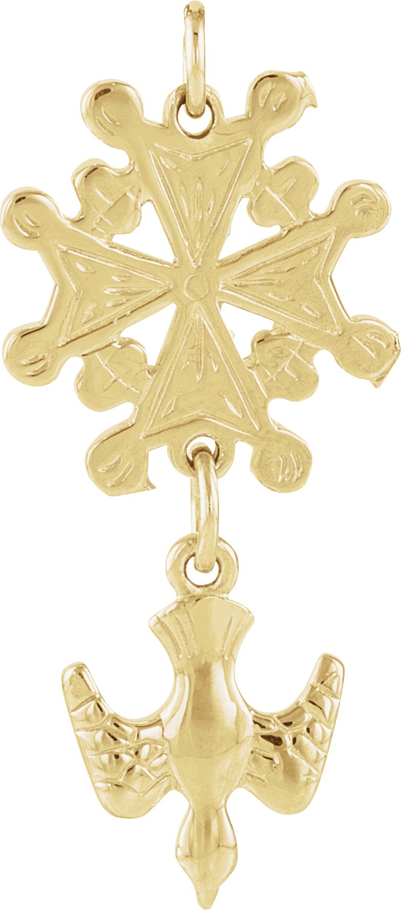 Huguenot Cross Pendant