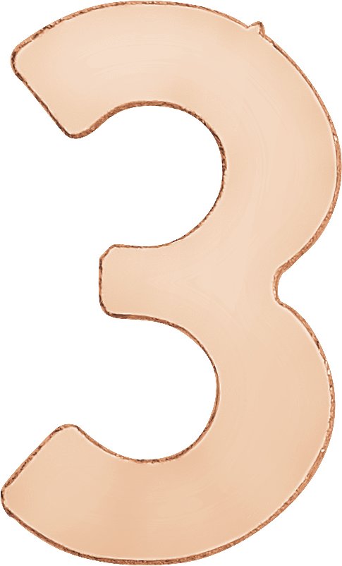 Numeral Trim