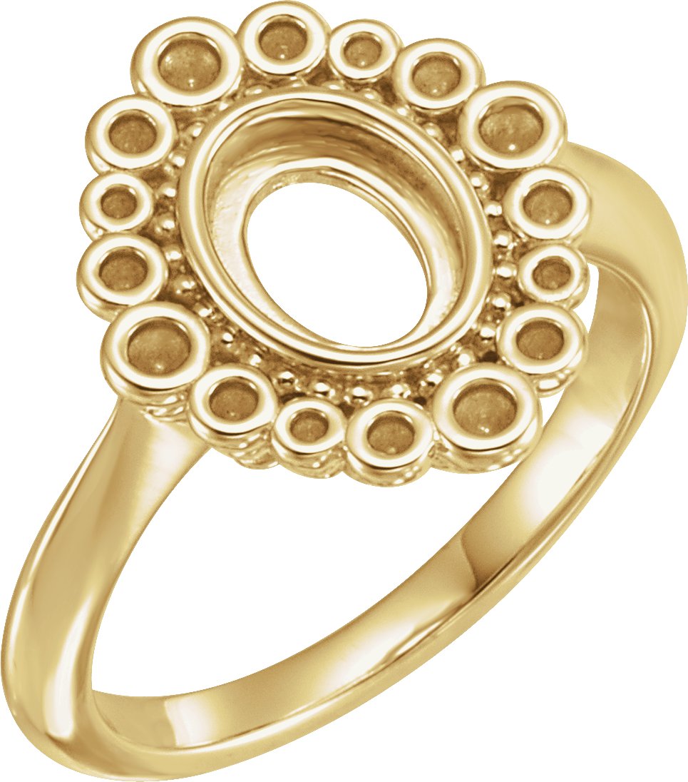 Halo-Style Ring