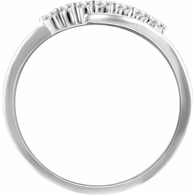 14K White 1/5 CTW Diamond Ring 