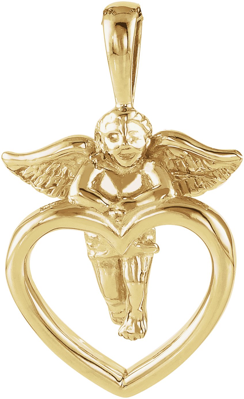 Heart and Angel Pendant Ref 371080