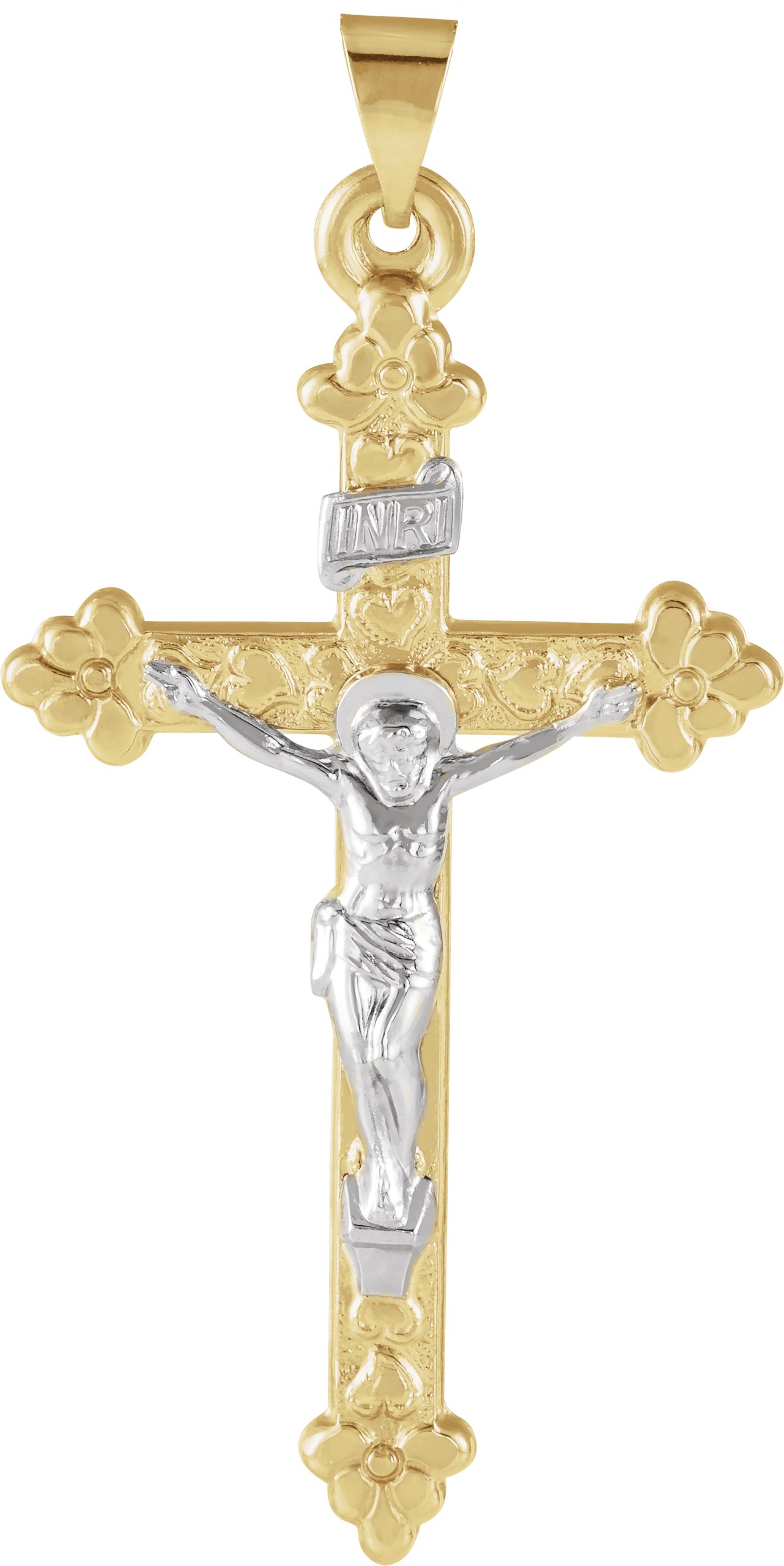 Hollow Crucifix Pendant