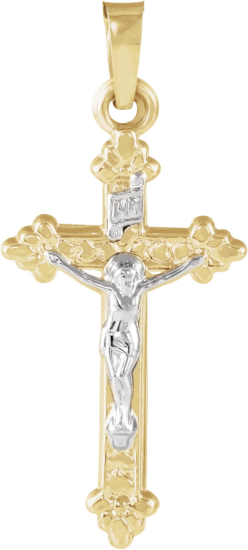 Hollow Crucifix Pendant
