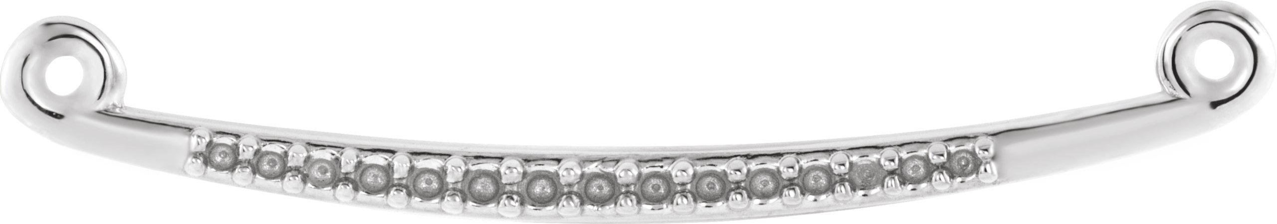 Curved Bar Necklace or Center