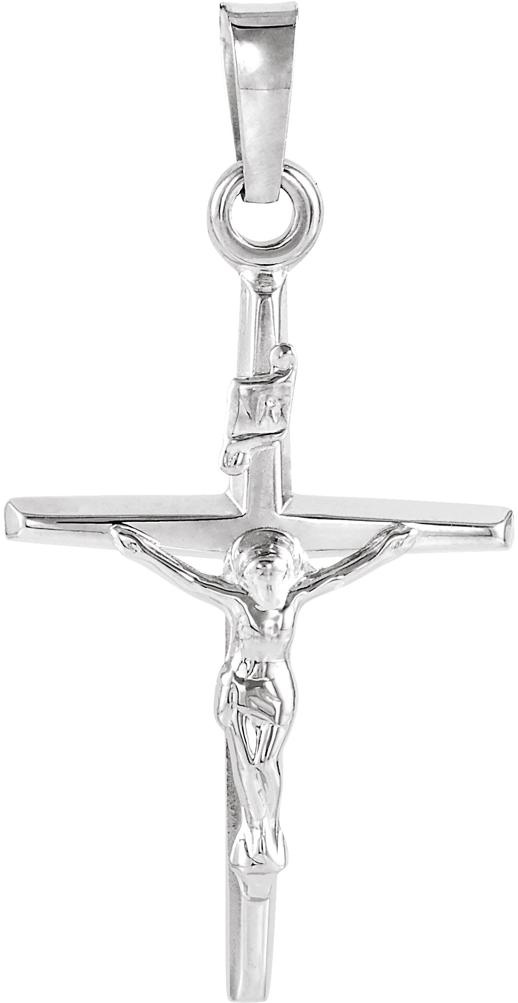 14KW 21 x 14.5mm Crucifix Pendant Ref 788298