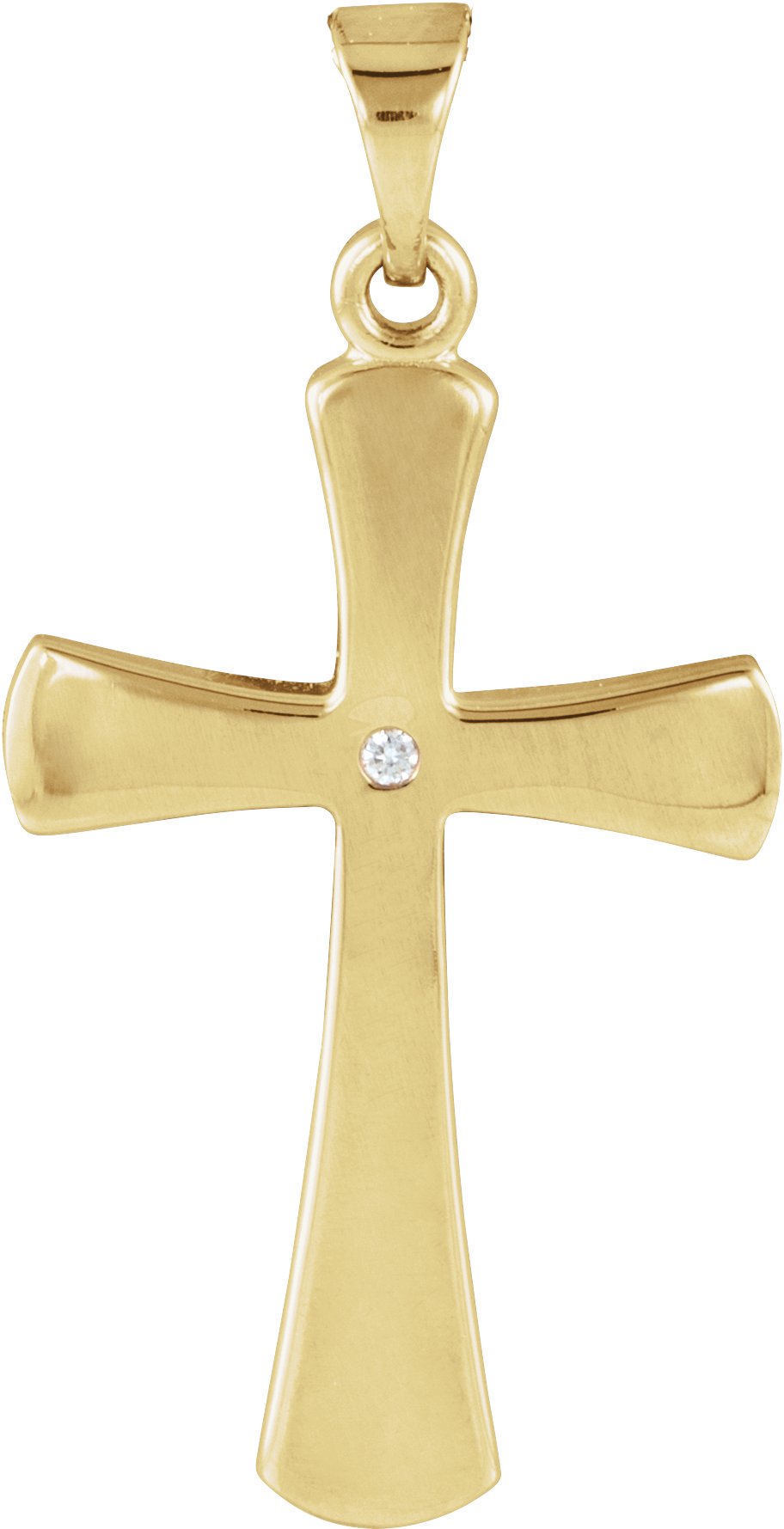 Diamond Cross Pendant 20.75 x 14mm Ref 655652