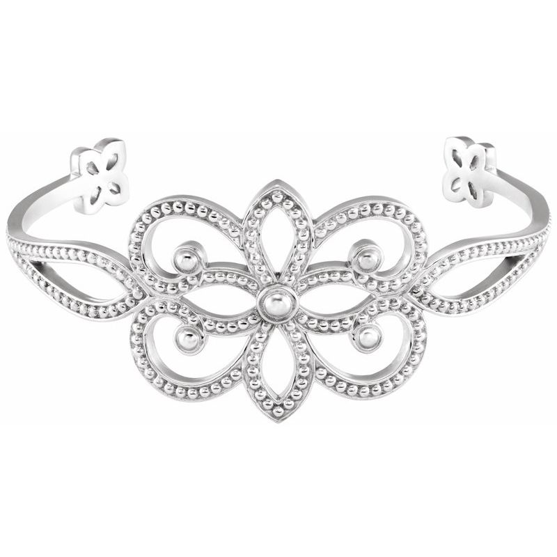 Granulated Cuff Bracelet