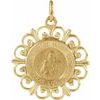 Our Lady of Mount Carmel Medal 18.5mm Ref 437082