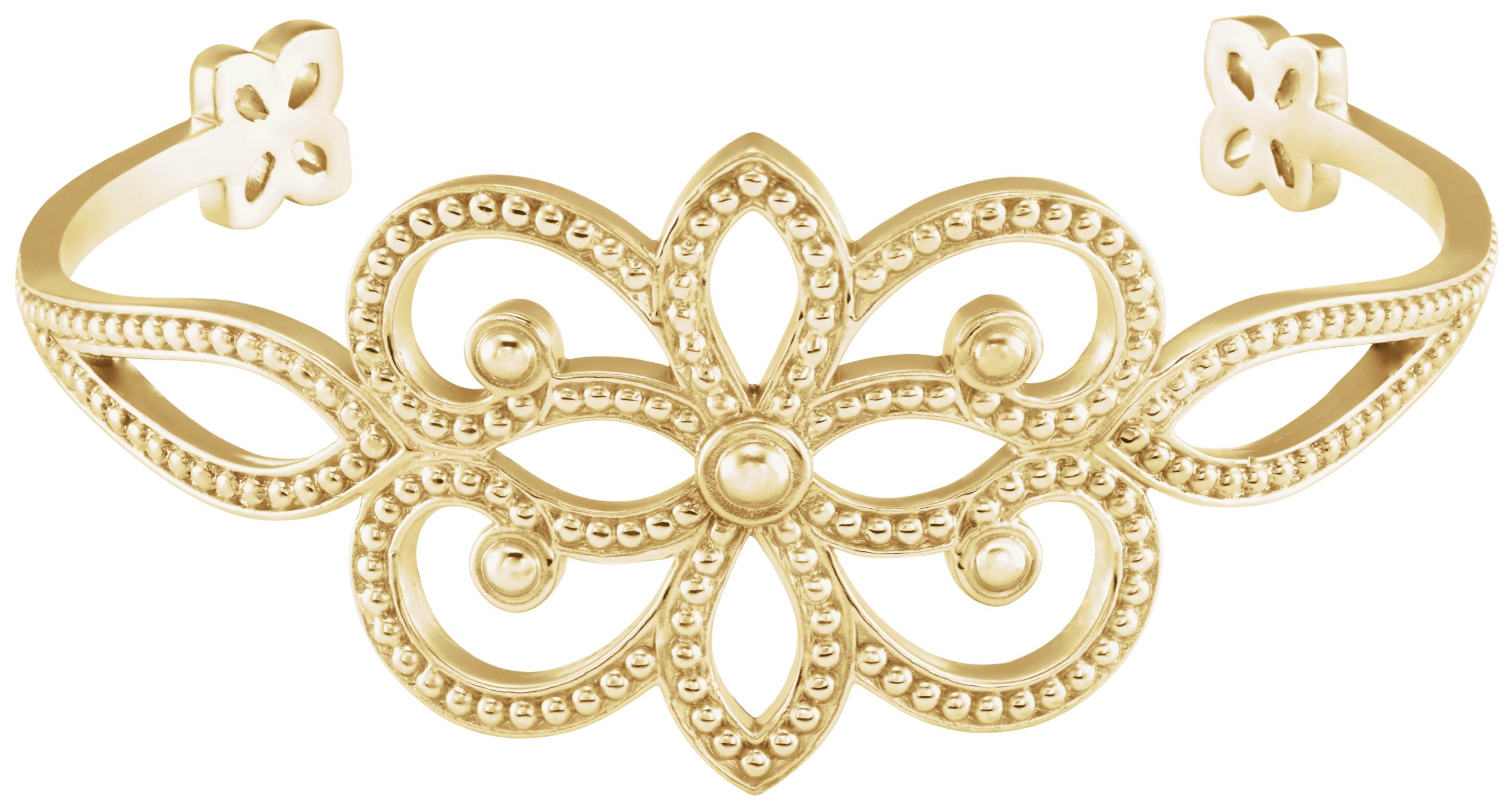 Granulated Cuff Bracelet