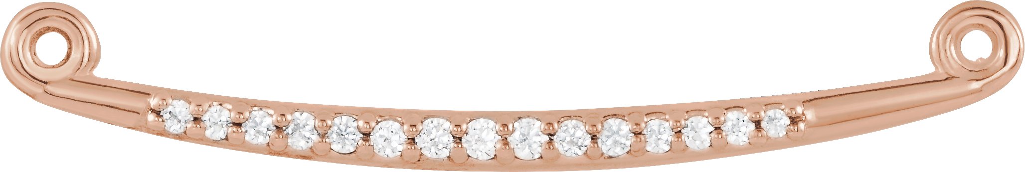 Curved Bar Necklace or Center
