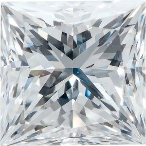 1.7x1.7 mm Square Princess-Cut VS F+ Lab-Grown Diamond | Stuller
