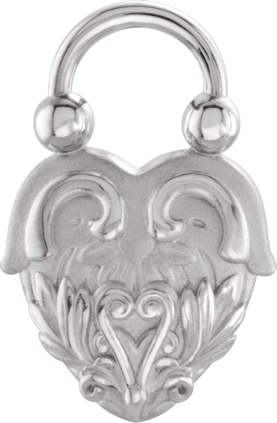 Vintage-Inspired Heart Necklace or Pendant