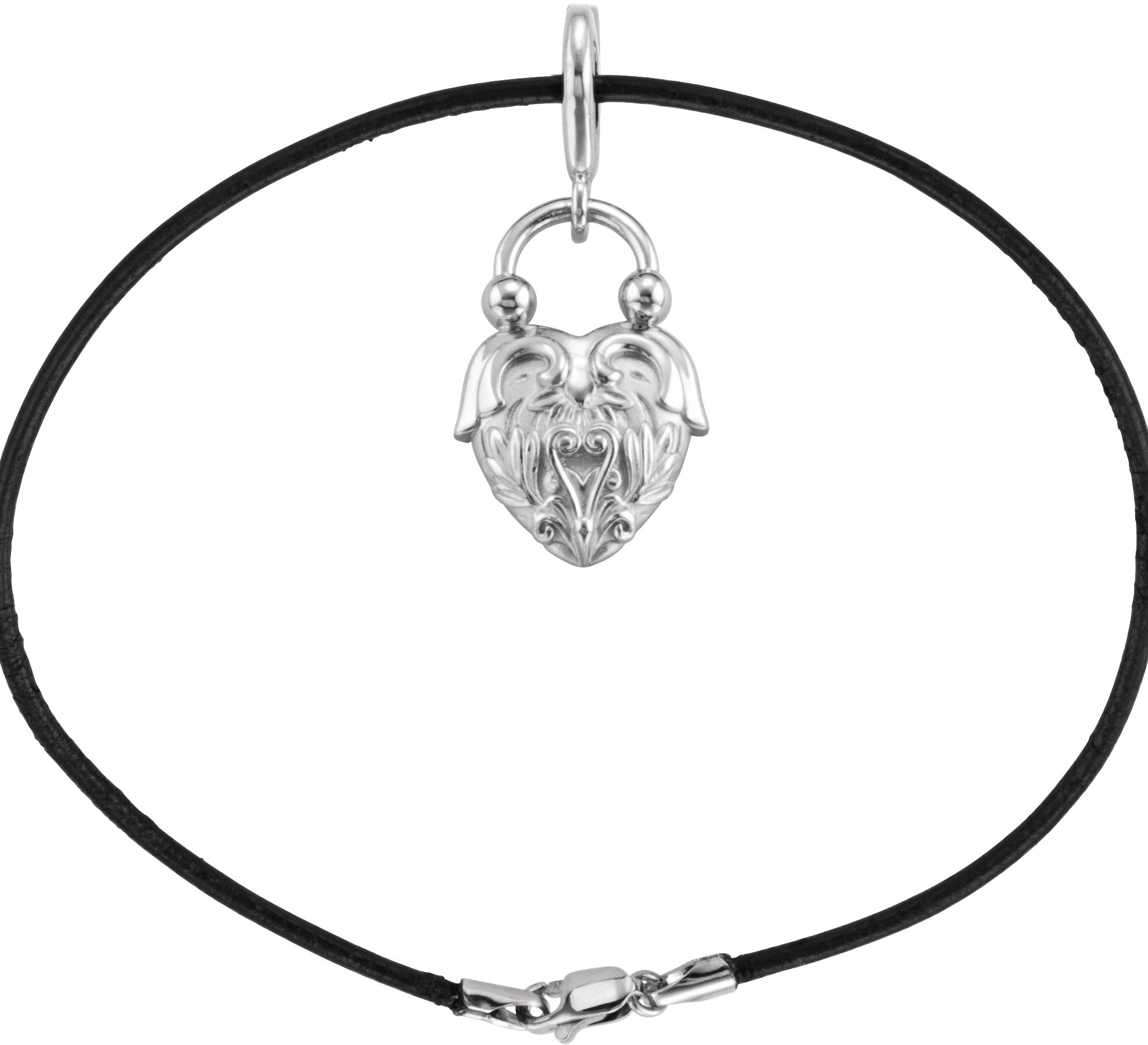 Vintage-Inspired Heart Charm Bracelet – Sterling Silver