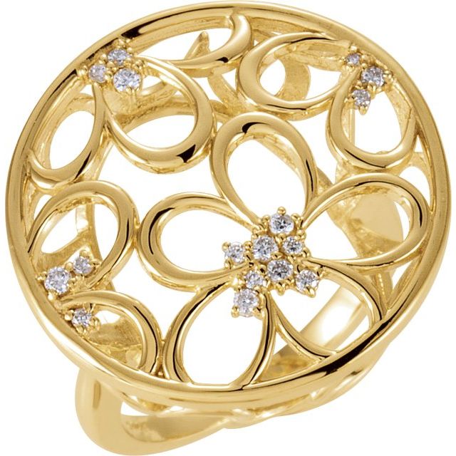 14k Yellow Gold