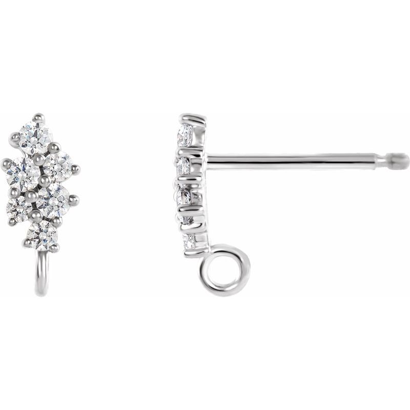 Cluster Earring Top