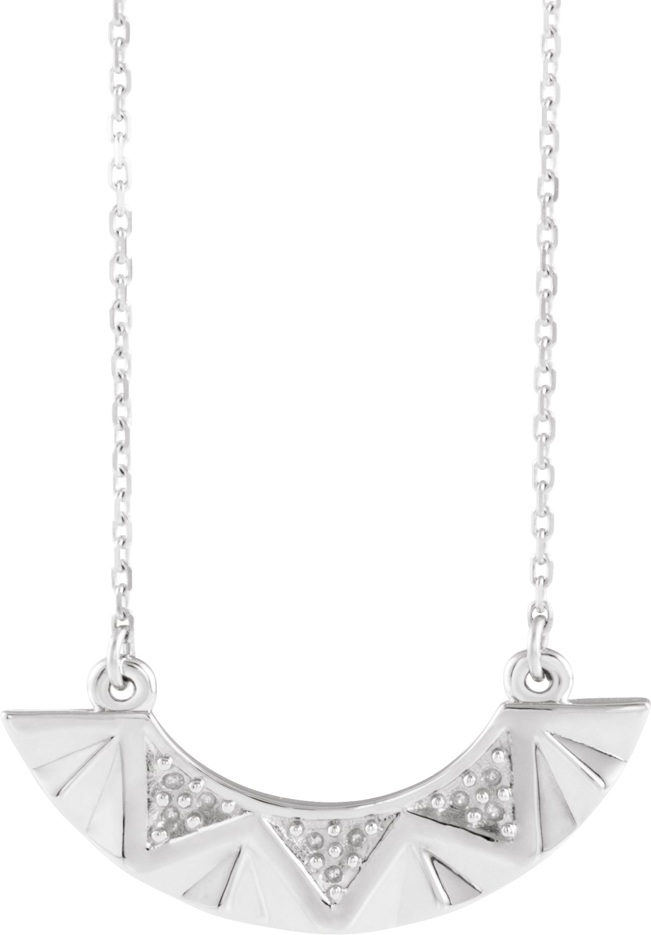 Curved Bar Necklace or Center