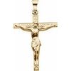 Crucifix Pendant 24.5 x 19.25mm Ref 972441