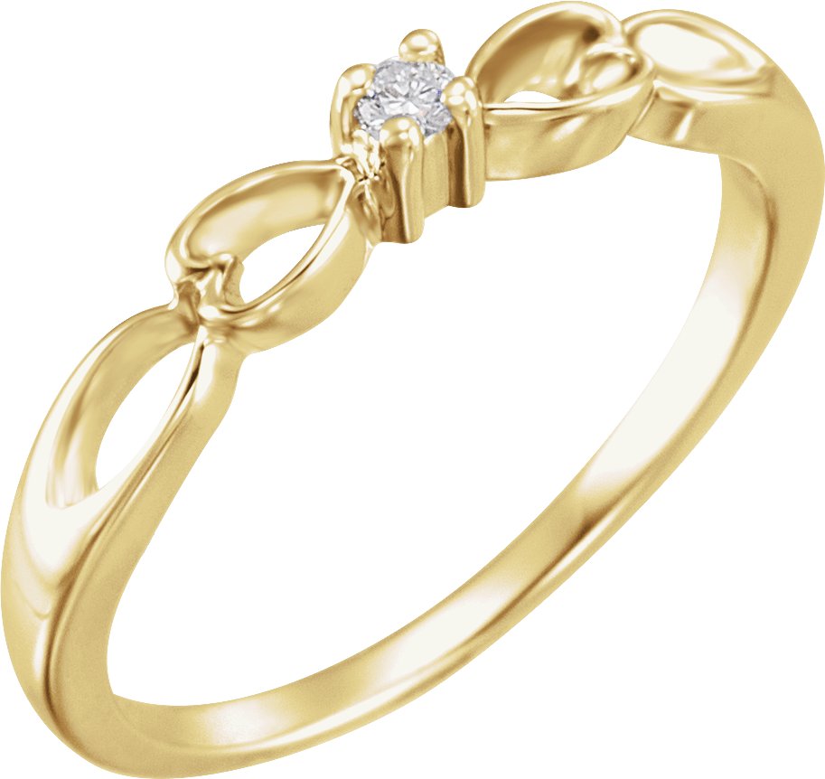Diamond Heart Ring .03 CTW Ref 824870