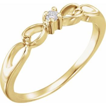 Diamond Heart Ring .03 CTW Ref 824870