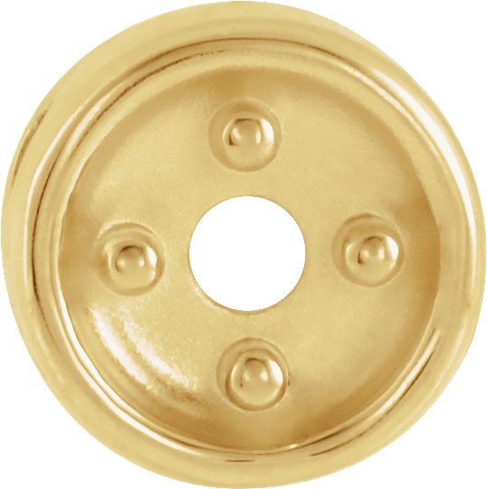 Round 4-Prong Slide Pendant