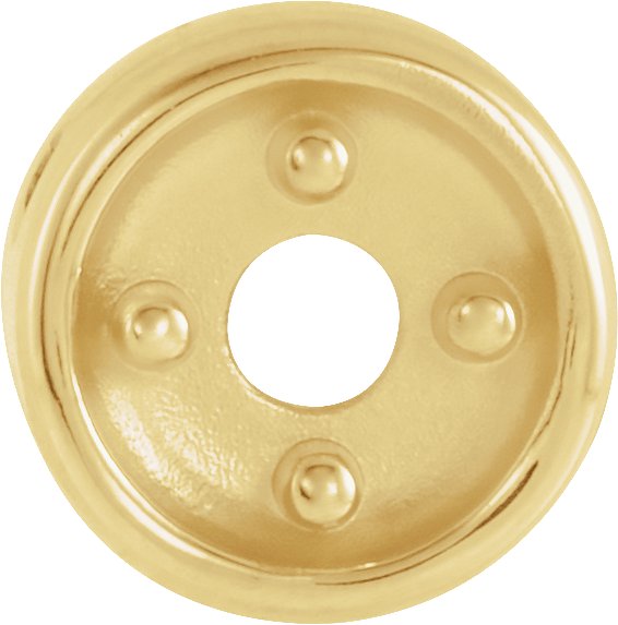 Round 4-Prong Slide Pendant