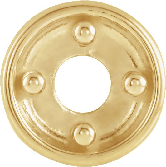 Round 4-Prong Slide Pendant
