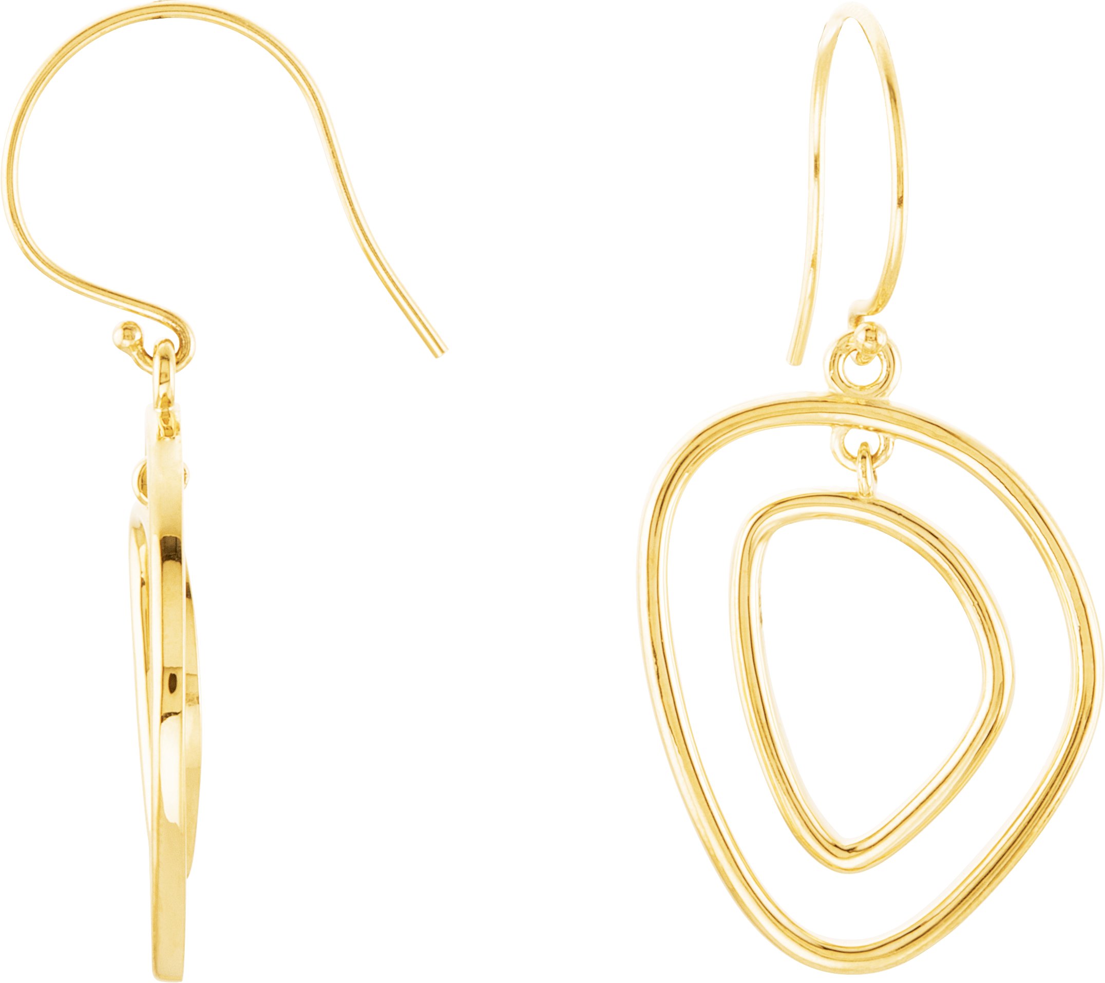 Open Silhouette Earrings