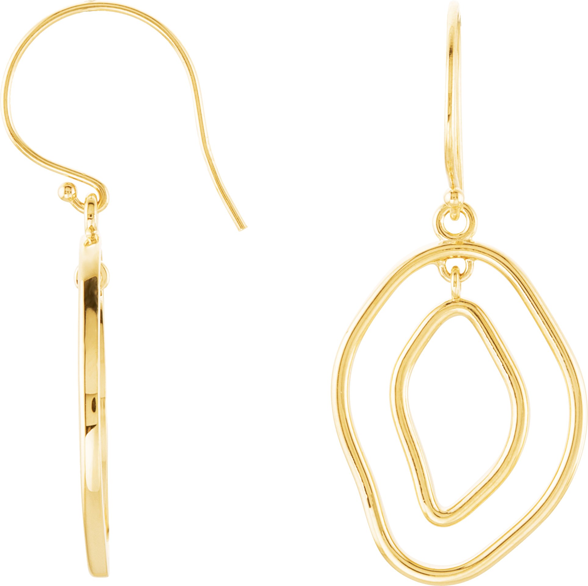 Open Silhouette Earrings