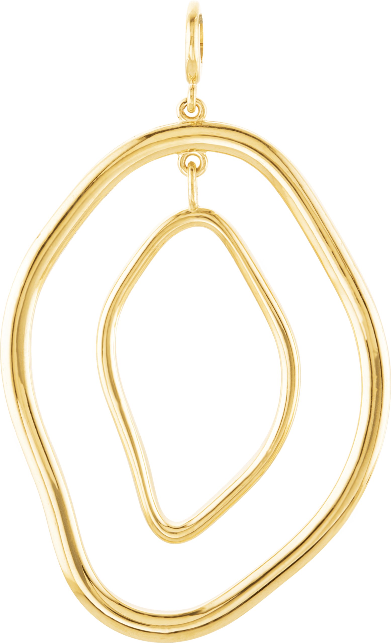 14K Yellow Open Silhouette Pendant Ref. 3386385