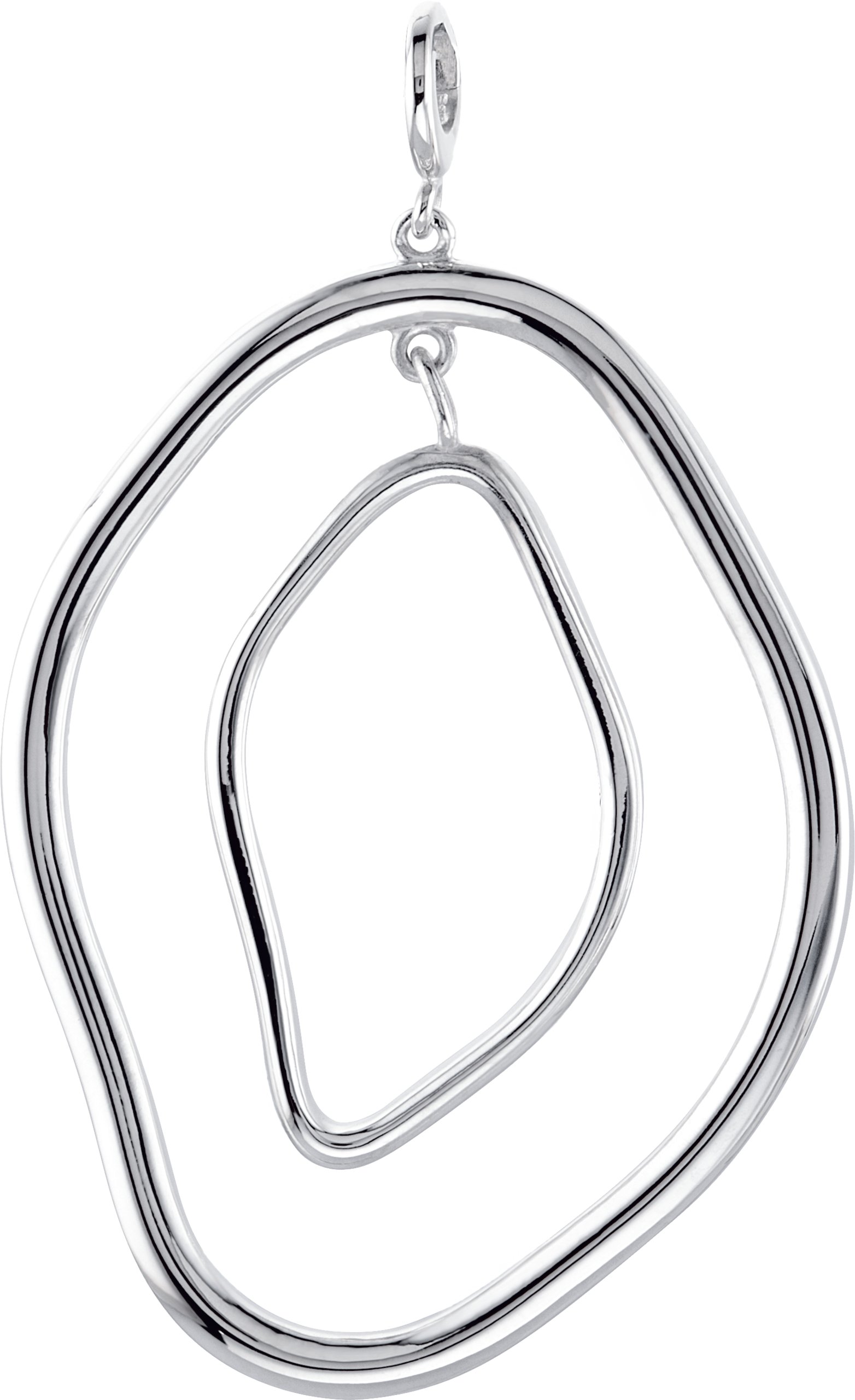 14K White Open Silhouette Pendant Ref. 3386266