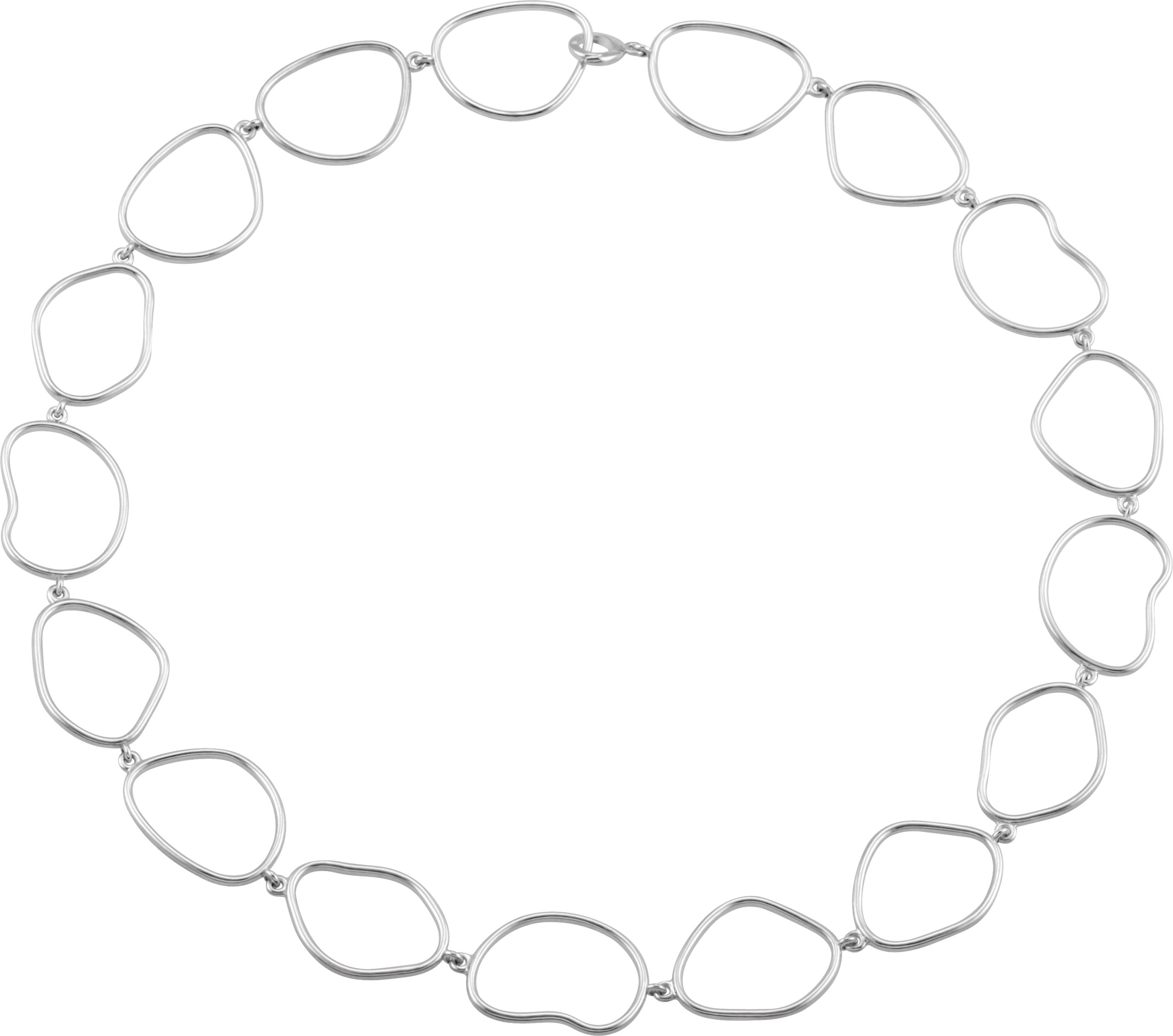 Alternative view of Open Silhouette Necklace