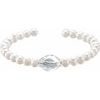 Freshwater Cultured Pearl and Crystal Bracelet Ref. 3074110