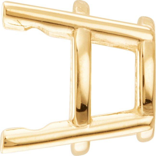 Pre-Notched Earring Setting