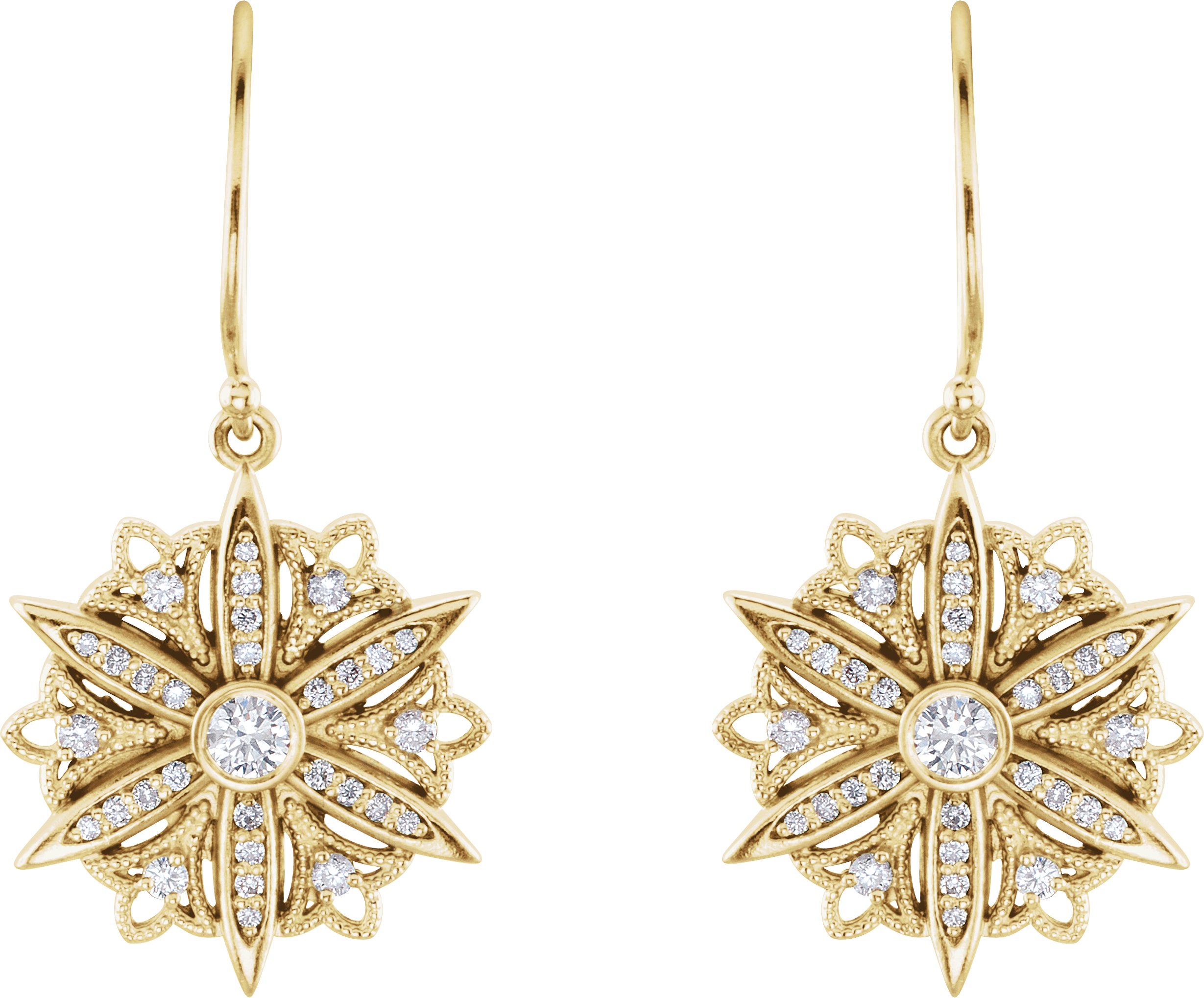 Alternative view of Vintage-Inspired Earrings