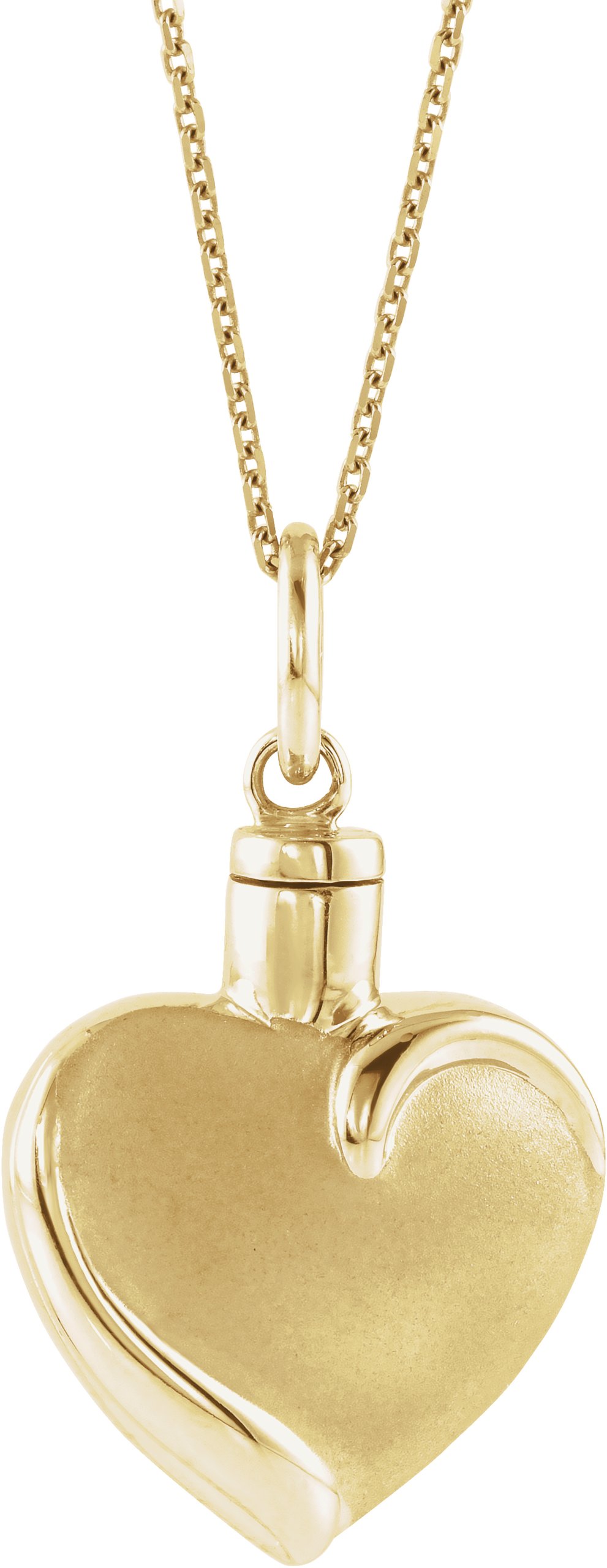 Heart Ash Holder Necklace or Pendant