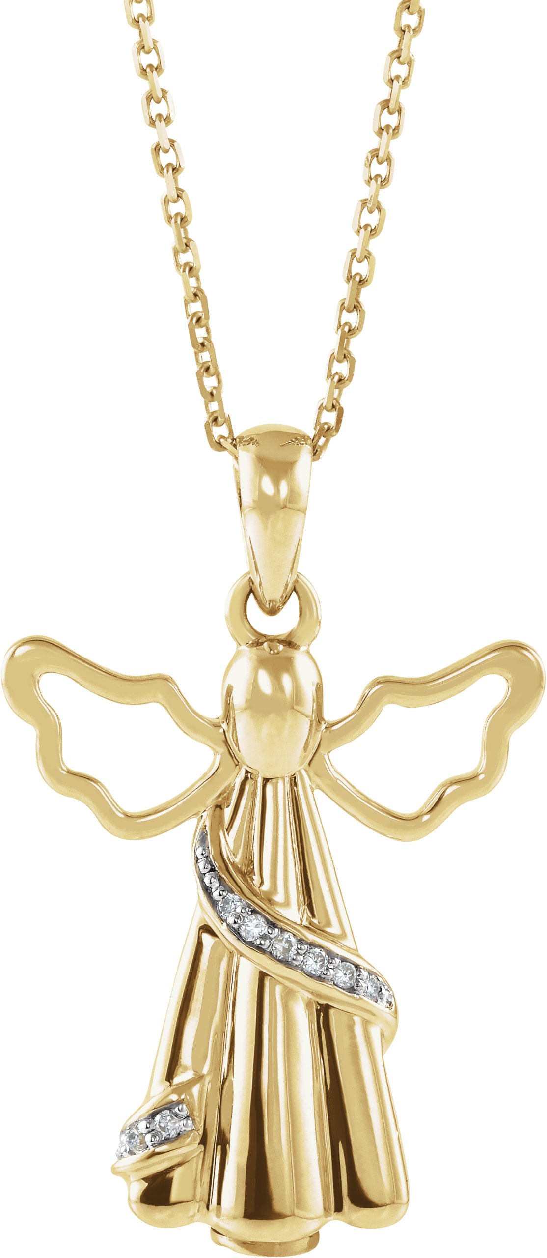 Angel Ash Holder Necklace