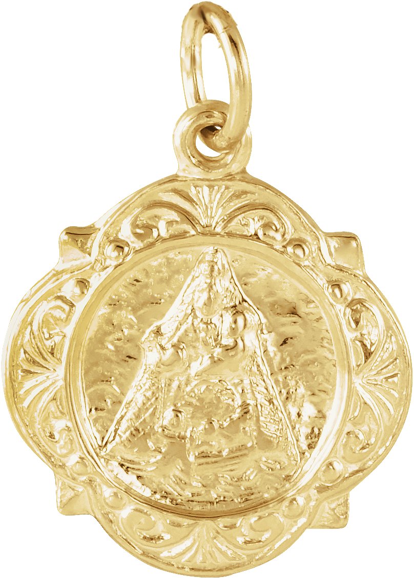 Caridad del Cobre Medal 12.14 x 12.09mm Ref 209001