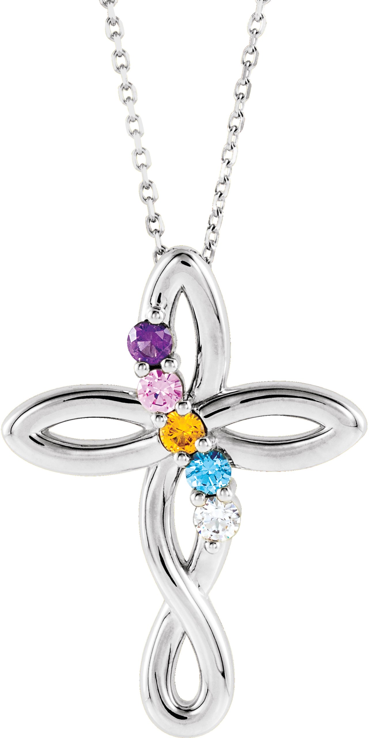 Family Cross Necklace or Pendant