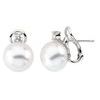 Freshwater Cultured Pearl and Diamond Earrings .13 CTW Ref 855939
