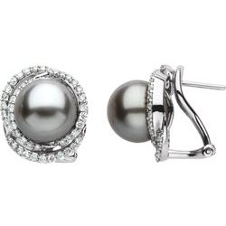Circle Design Dangle Earrings