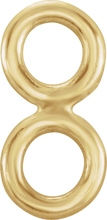 7x3.5 mm Closed Double Jump Ring