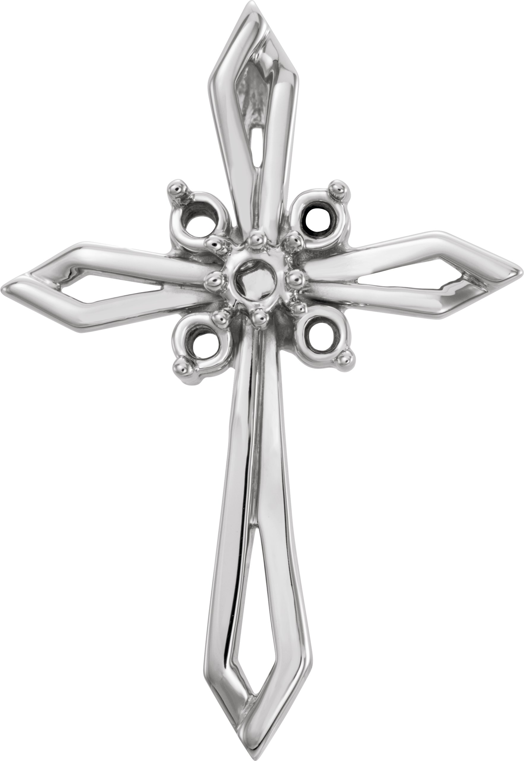 Accented Cross Pendant