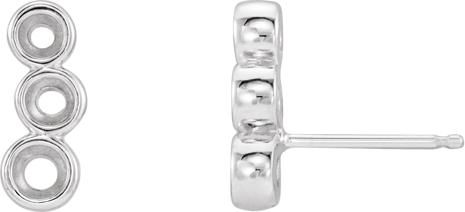 Three-Stone Ear Climbers