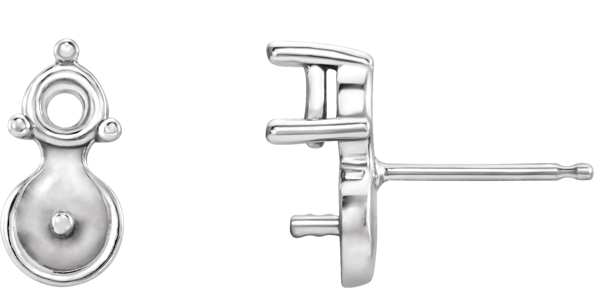 Accented Pearl Earrings