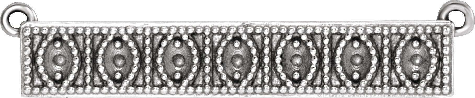 Accented Bar Necklace or Center
